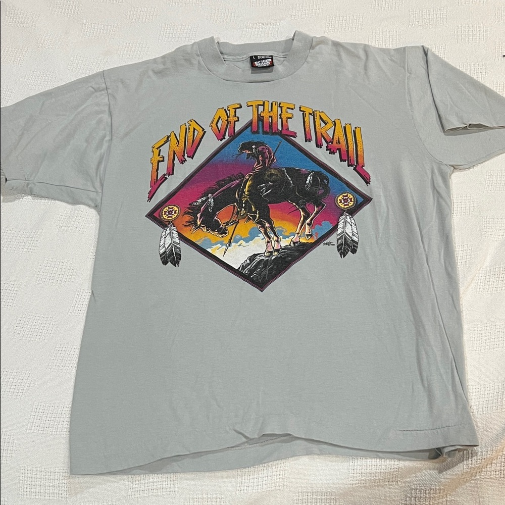 Graphic Native American T-Shirt